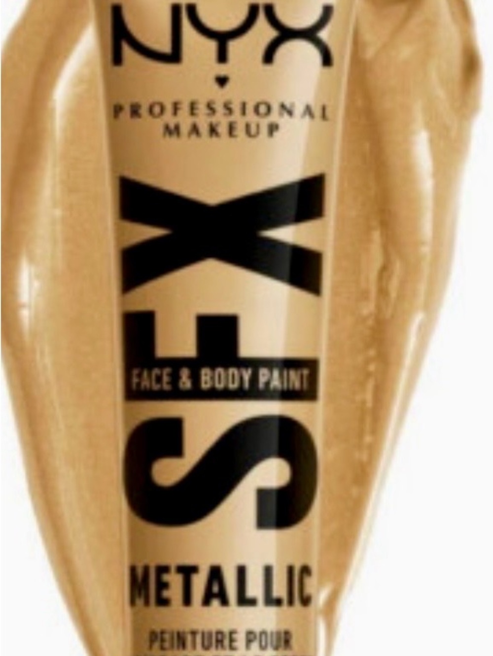 NYX Metallic Face & Body Paint - Gold Shimmer